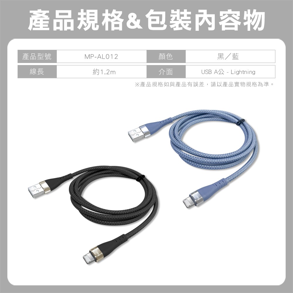 CX Lightning 10倍耐彎折快充線1.2M 手機線 充電線-細節圖4