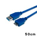 電源加粗 抗干擾強化USB 3.2 A公轉Micro10P 0.5米1米1.8米3米USB3.2 USB3.0-規格圖6