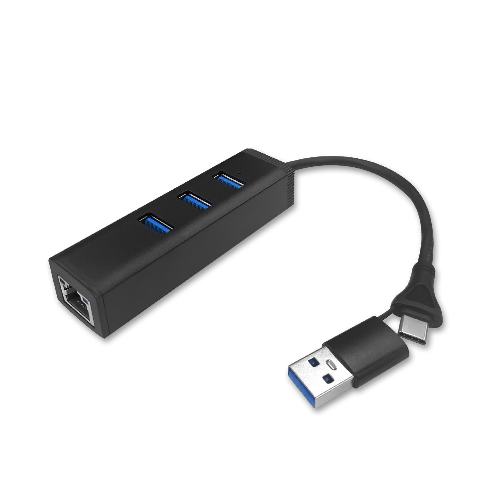 CX USB3.2 1G網路 3種款式 USB 擴充 台灣晶片 USB 3.0 網路卡 集線器5G速度 獨-細節圖2