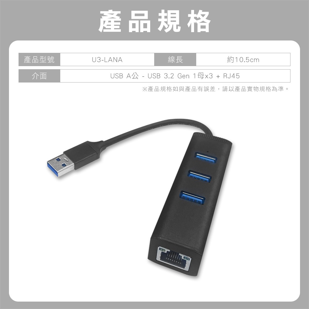 CX USB3.2 1G網路 3種款式 USB 擴充 台灣晶片 USB 3.0 網路卡 集線器5G速度 獨-細節圖7