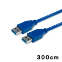 電源加粗 抗干擾強化USB 3.2 A公轉A公0.5米1米1.8米3米 USB3.2 USB3.0 USB 3.0-規格圖6