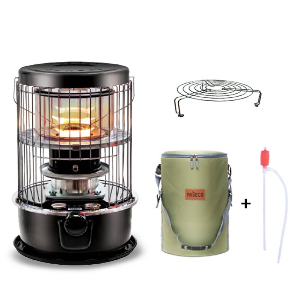【韓國PASECO】鈦離子露營煤油暖爐/露營暖爐(含提袋/加油管/安全網) CAMP-10-規格圖4