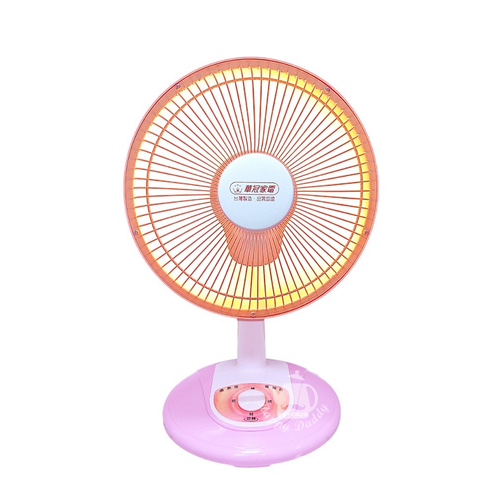 【華冠】MIT台灣製造 10吋 桌上型鹵素燈電暖器 CT-1022-細節圖2