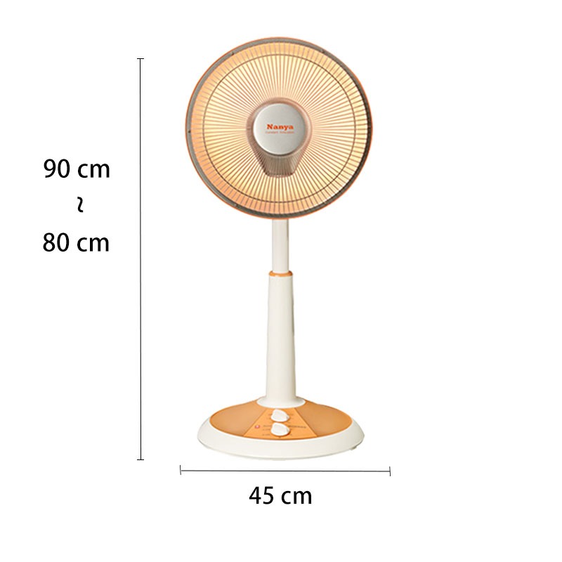 【南亞】MIT台灣製造 14吋 可定時/碳素燈電暖器 TAN-914TH-細節圖2