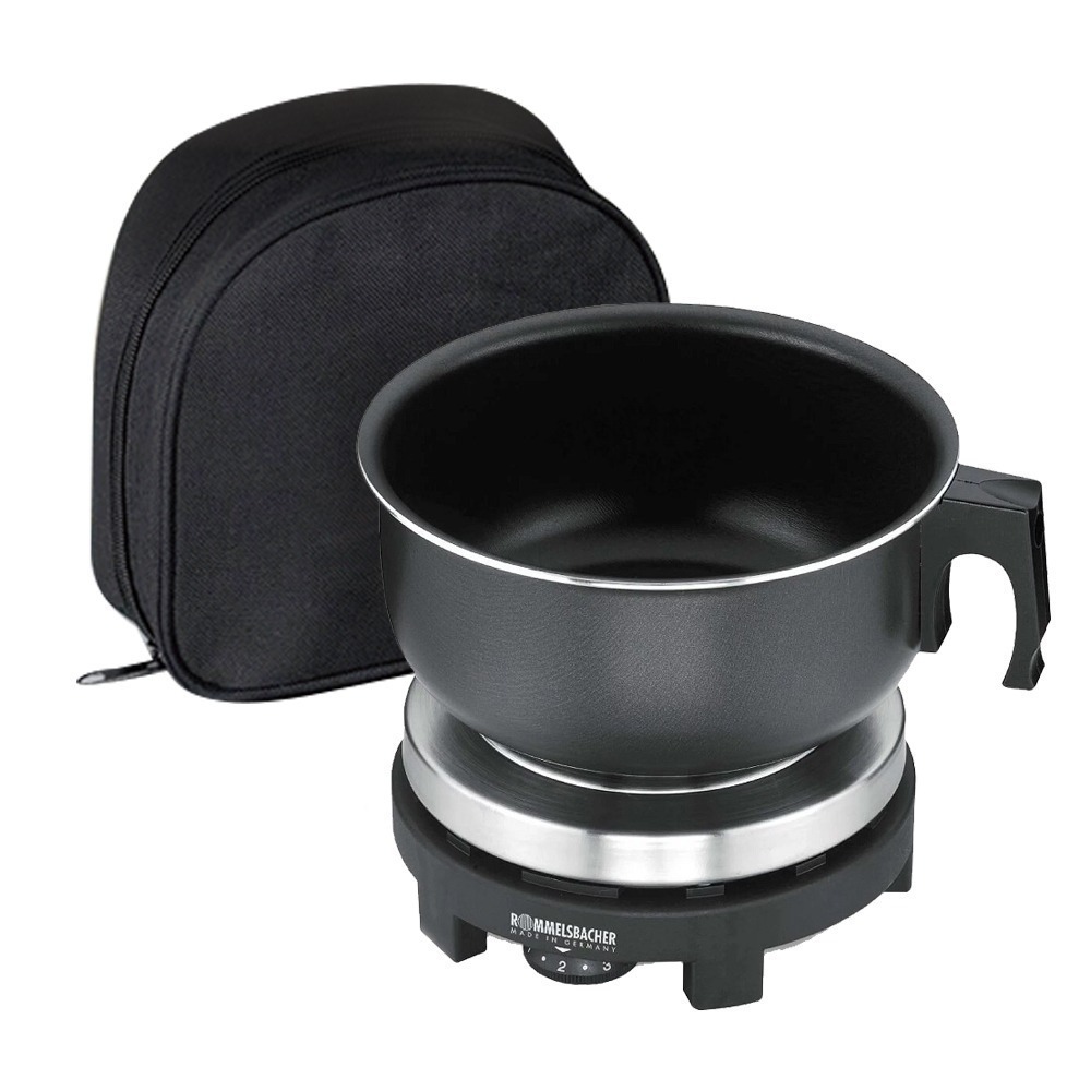 【德國ROMMELSBACHE諾曼百赫】雙電壓旅行用電爐/空姐鍋RK501/SU 贈玻璃蓋RK501-細節圖3