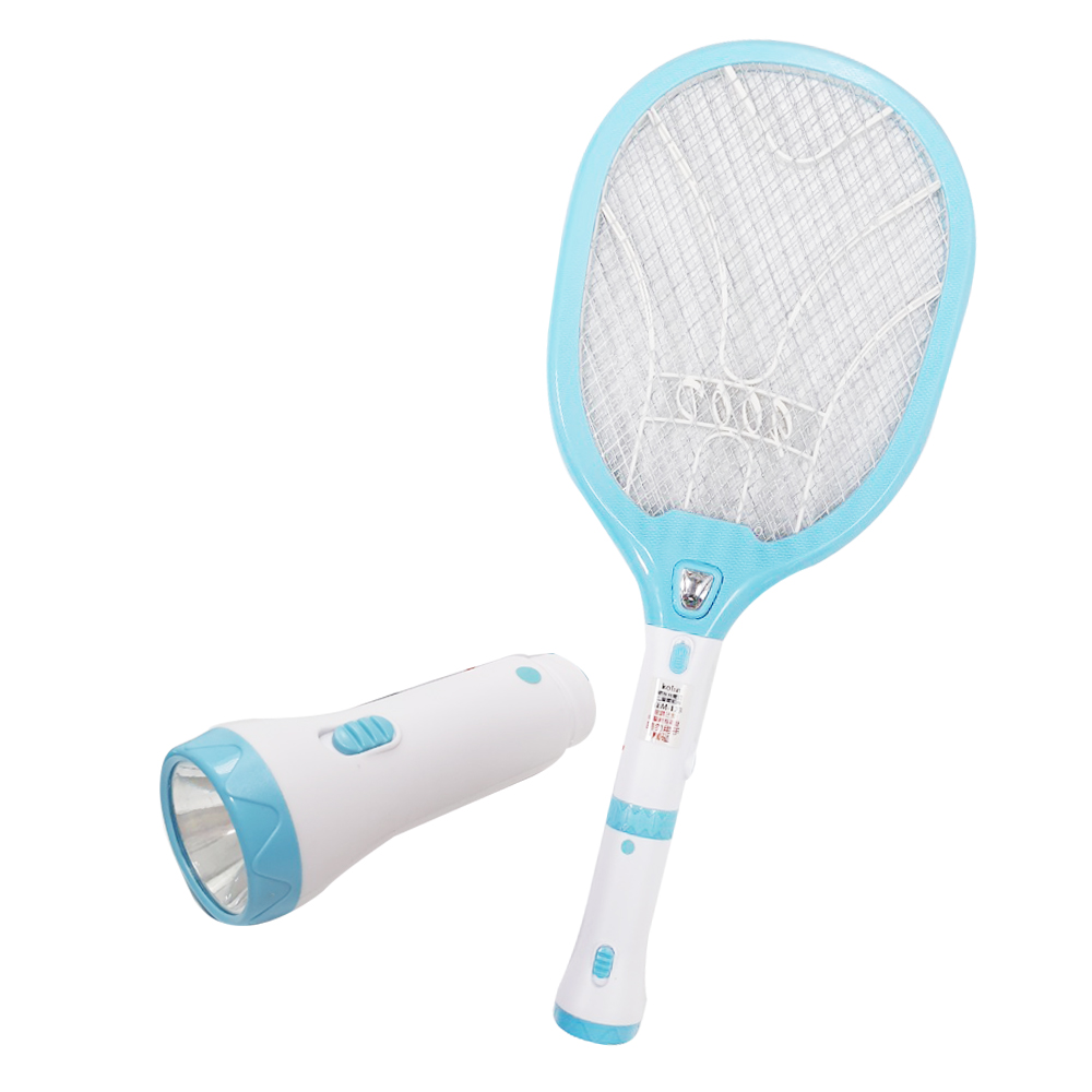 (出清品)【歌林】雙截式充電三層電蚊拍(可當手電筒)KEM-123-細節圖2