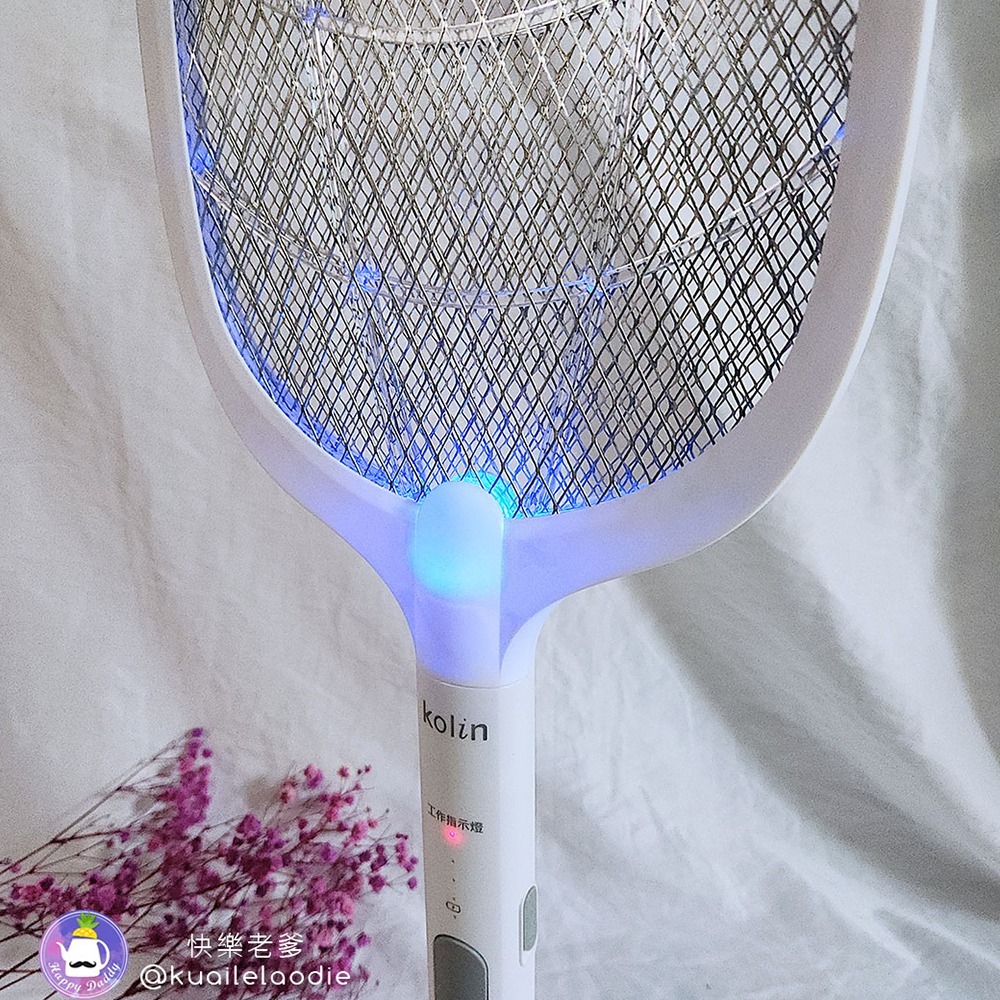 【歌林】二合一充電式三層大網面電蚊拍/捕蚊拍KEM-KU2301-細節圖5