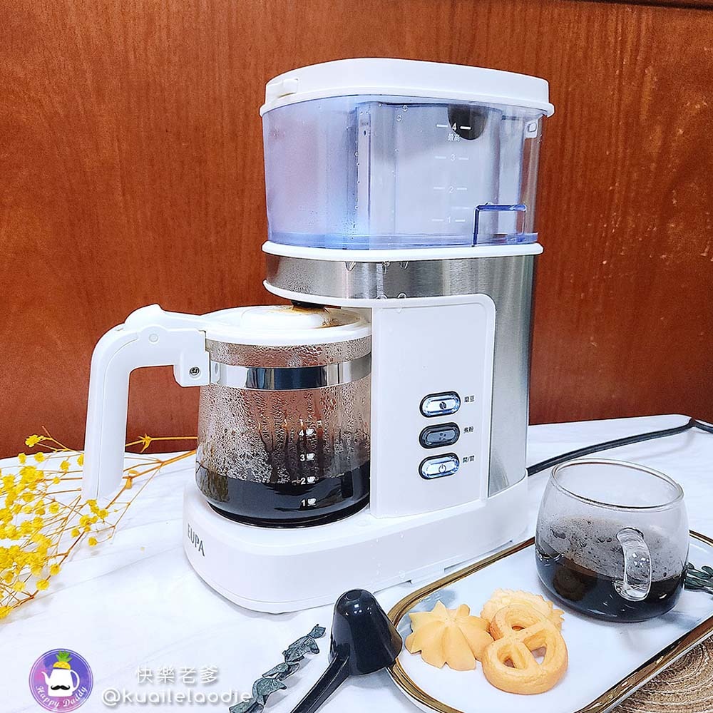 【優柏EUPA】4杯份自動研磨美式咖啡機TSK-1589B-細節圖3