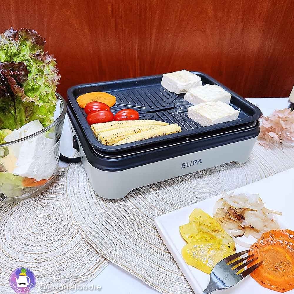 【優柏EUPA】迷你電熱式燒烤盤/電烤盤TSK-2448-細節圖2