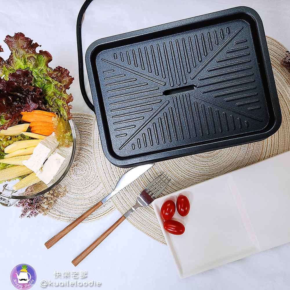【優柏EUPA】迷你電熱式燒烤盤/電烤盤TSK-2448-細節圖3