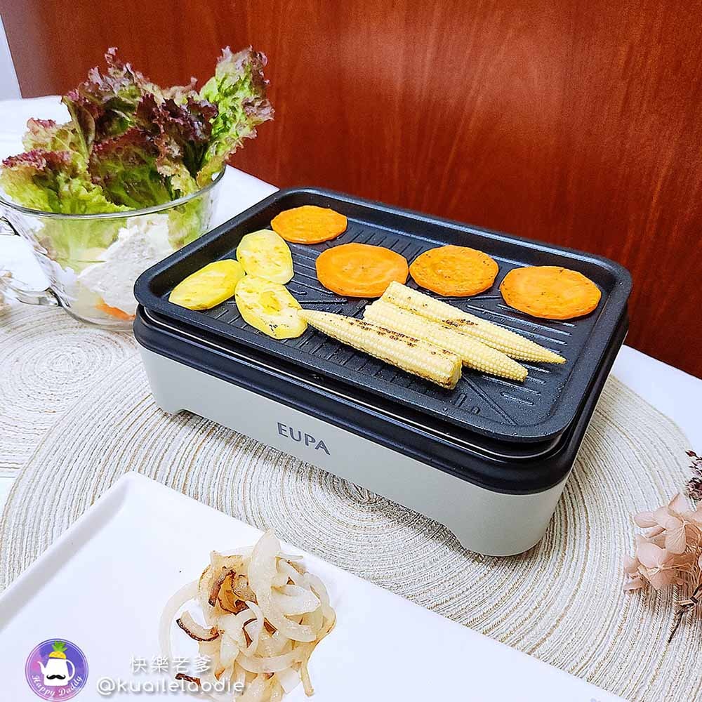 【優柏EUPA】迷你電熱式燒烤盤/電烤盤TSK-2448-細節圖5