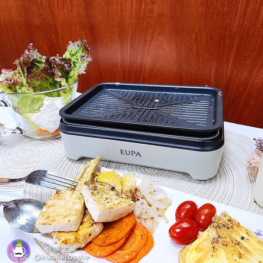 【優柏EUPA】迷你電熱式燒烤盤/電烤盤TSK-2448-細節圖6
