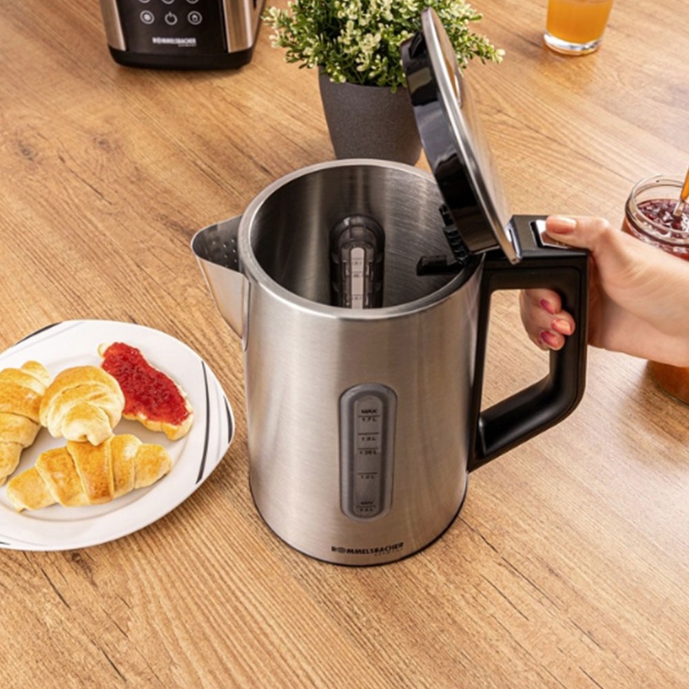 【德國ROMMELSBACHER諾曼百赫】1.7L 智能溫控保溫快煮壺/六段溫度 WK3000-細節圖5