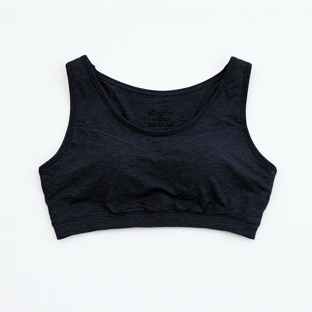 ADISI WINCOOL涼感舒適機能運動內衣 AU2411037 夜暗黑 (S-2XL)｜吸濕排汗 快乾 彈性 胸衣-細節圖2