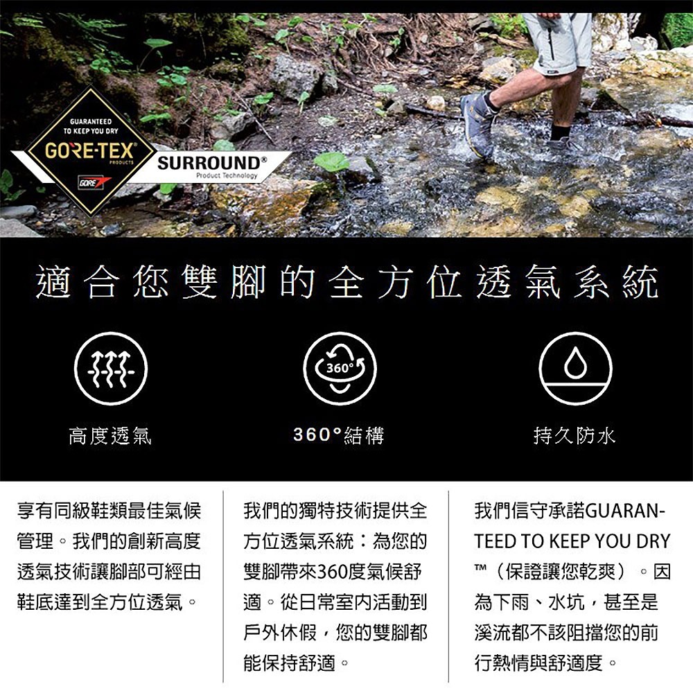 Garmont 女款 GTX 中筒越野疾行健走鞋 9.81 N AIR G MID WMS 001733-細節圖7