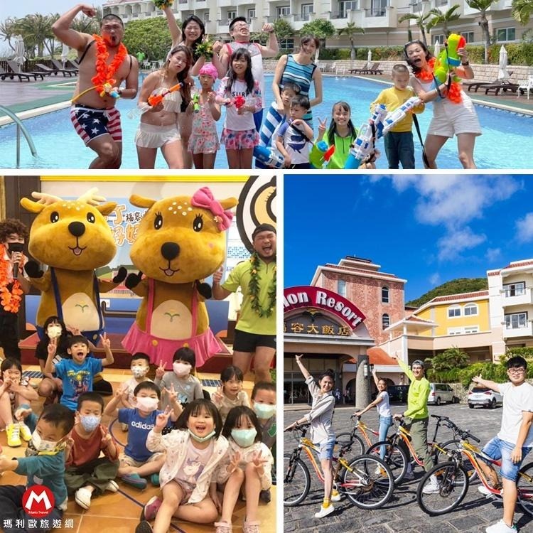 非暑假期間~(瑪利歐旅遊網)墾丁福容大飯店『平日山景雙床房2-4人住宿含2早+飯店設施』$3190元起-細節圖7