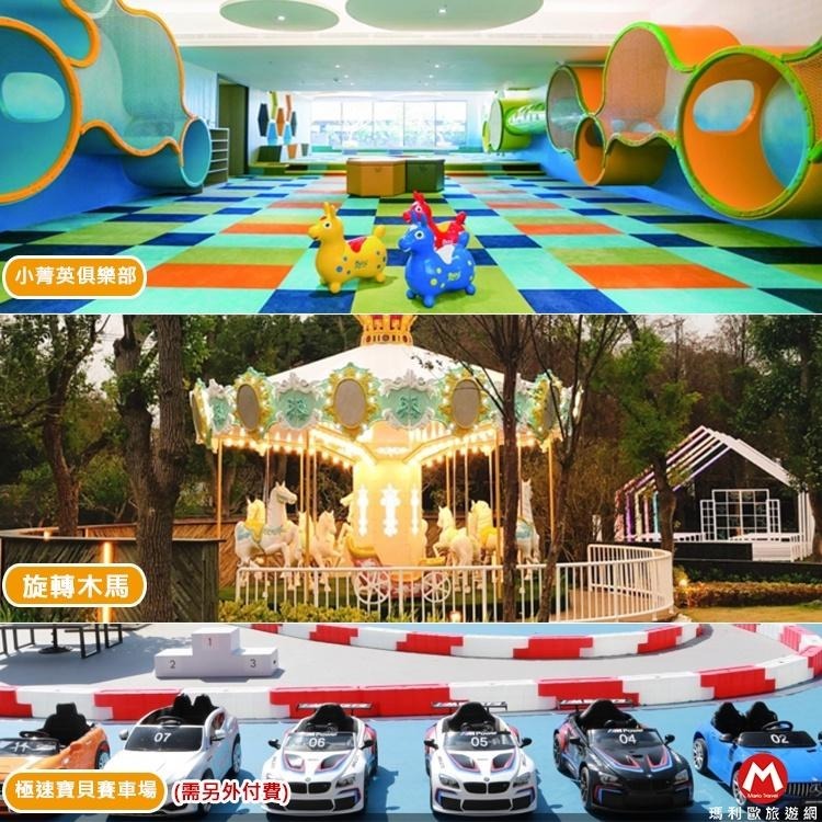 熊熊主題！(瑪利歐親子飯店)嘉義東區．新悅(寬悅)花園酒店『標準客房二小床+2客早餐+高質感遊戲室+旋轉木馬』-細節圖8
