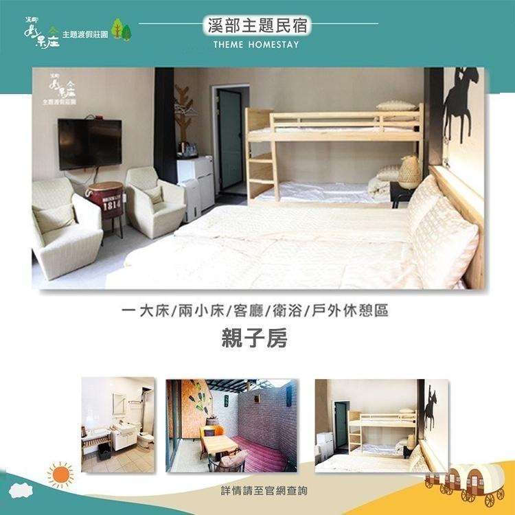 一房難求！(瑪利歐首波開賣)南投-溪部好呆庄主題渡假莊園【三種露營形式任選】主題房/拖車/上下舖，超適合親子的豪華露營-細節圖6