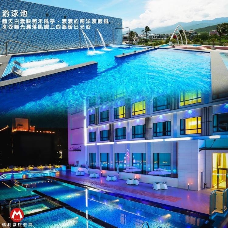 台東最好玩的親子飯店！(瑪利歐高CP值)禾風新棧度假飯店『各房型住宿含早餐』氣墊城堡、甩尾車、戶外游泳池、兒童遊戲室-細節圖6
