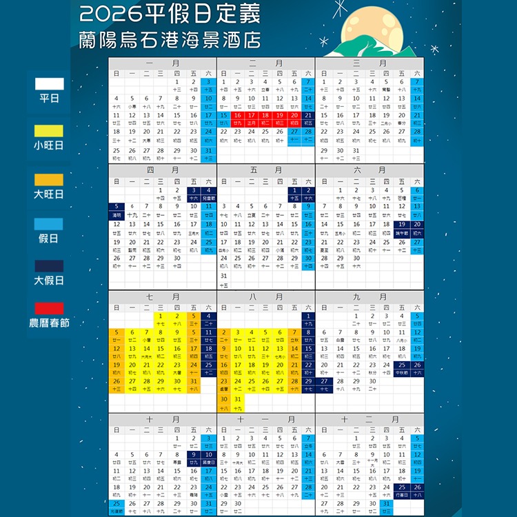 陽台眺望龜山島(瑪利歐) 宜蘭頭城-蘭陽烏石港海景酒店『各房型住宿乙晚+早餐+泳池+遊戲室』美景一覽無遺-細節圖4