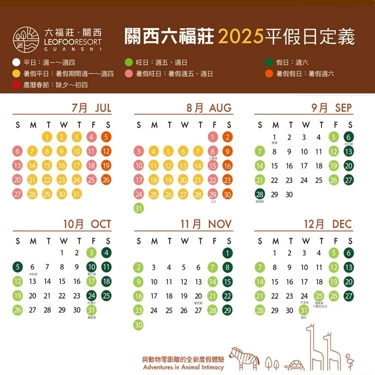 2大2幼兒【瑪利歐1/31前限量升等肯亞樓中樓】 關西六福莊『住宿乙晚+2客早餐＋六福村門票2張+非洲探險門票2張』-細節圖4