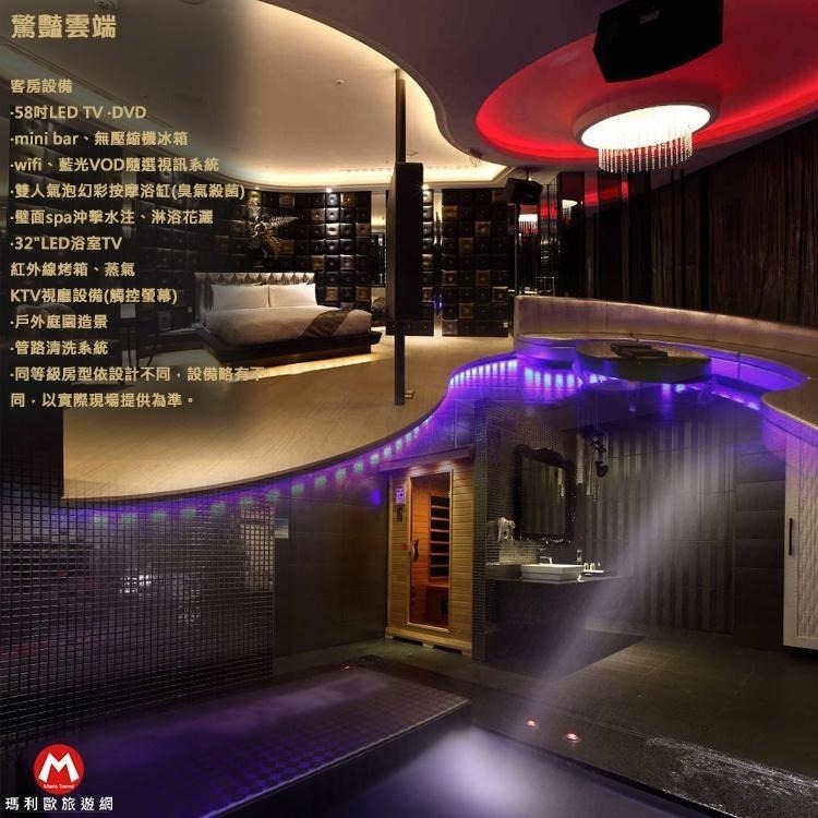 鄰近一中商圈(瑪利歐)台中最新~水雲端旗鑑概念旅館『主題車庫房住宿+自助早餐+大浴缸+停車位+親子設施+健身房』-細節圖5