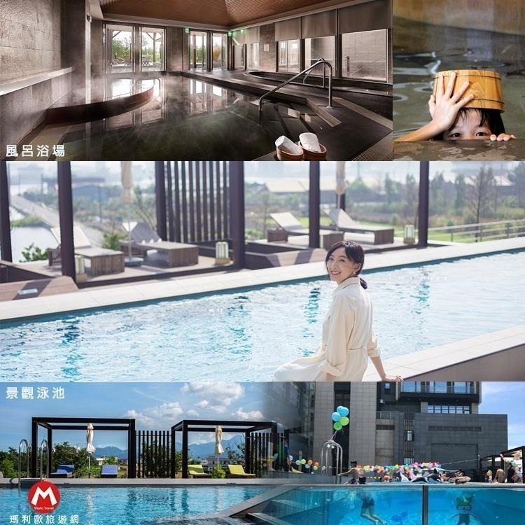 送1位小孩含餐加床！定點式旅遊(限量升等海景)宜蘭綠舞國際觀光飯店【雙人房入住含早餐+送浴衣+滑索+消夜+日式遊園】-細節圖6