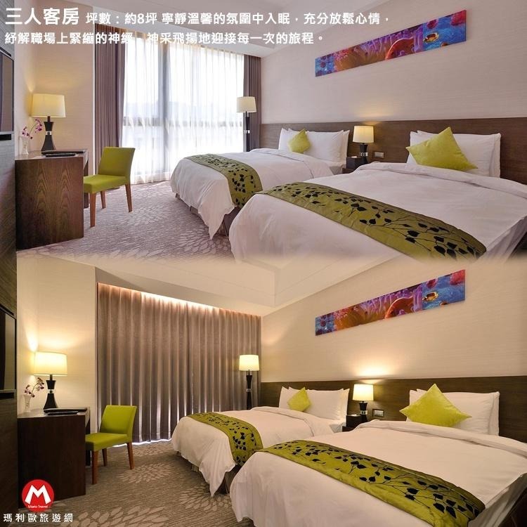 小資族首選(瑪利歐旅遊網)台東市區~富野渡假酒店『標準雙人房雙人房含早餐+腳踏車租借』近最夯景點鐵花村-細節圖5