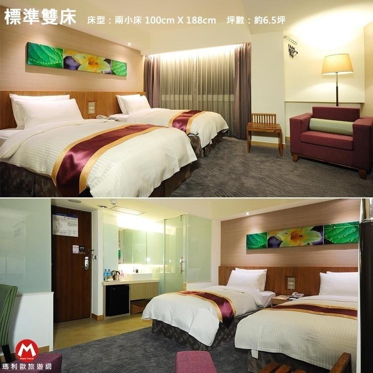 小資族看這邊(瑪利歐)花蓮市區-富野渡假酒店-標準雙人/雙床房(含自助早餐+單車+免費車站接送)+1000升等家庭房-細節圖5