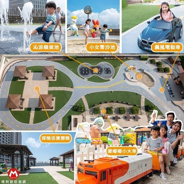 最萌跨界合作(瑪利歐獨家)國泰-和逸商旅『台南西門館』舒適客房(一大/二小床)+２客早餐+下午茶+小火車+沙坑』-細節圖6