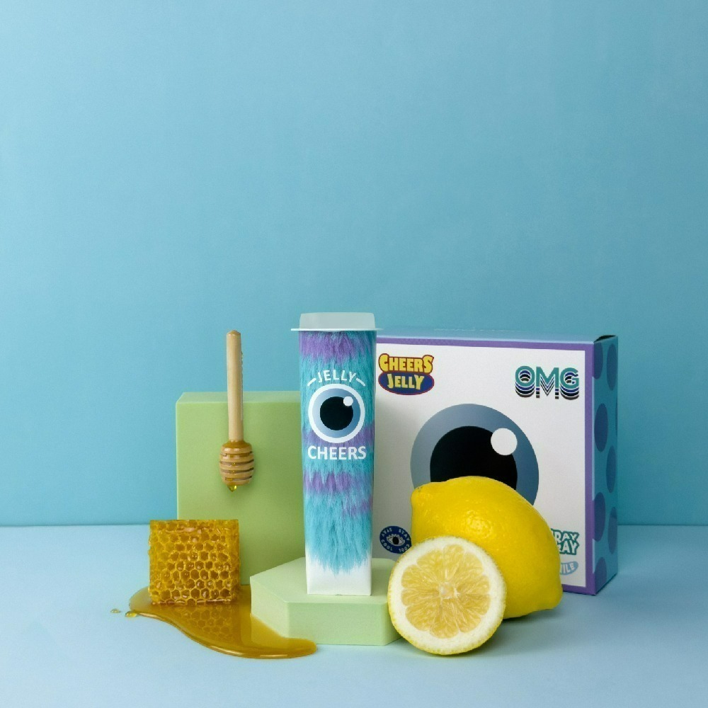 Cheersjelly舉杯低卡凍葉黃素款ｘ蜂蜜檸檬蒟蒻凍1盒6根入-細節圖4