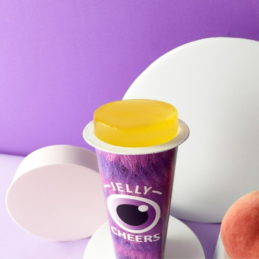Cheersjelly舉杯低卡凍葉黃素款ｘ水蜜桃蒟蒻凍1盒6根入-細節圖4