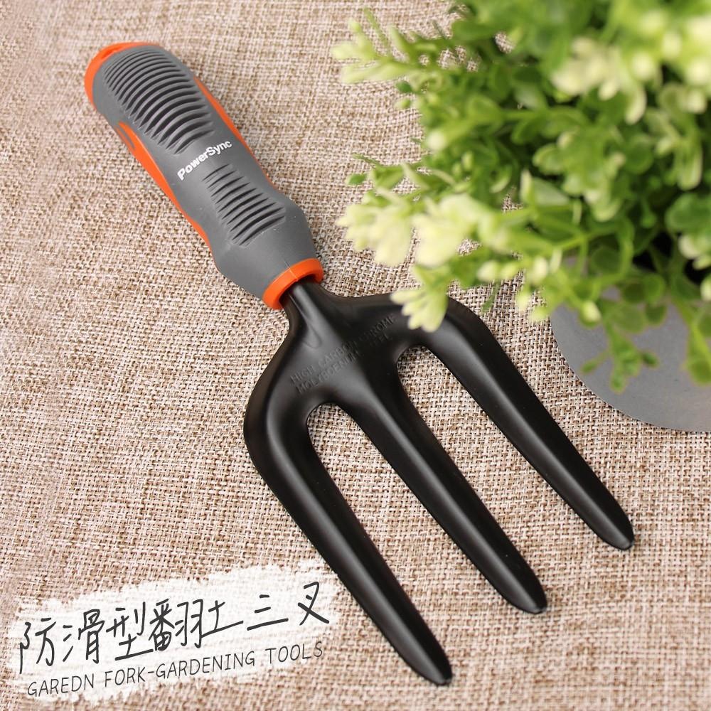 群加 PowerSync 防滑型翻土三叉/園藝工具/台灣製造(WGH-CE265)-細節圖2