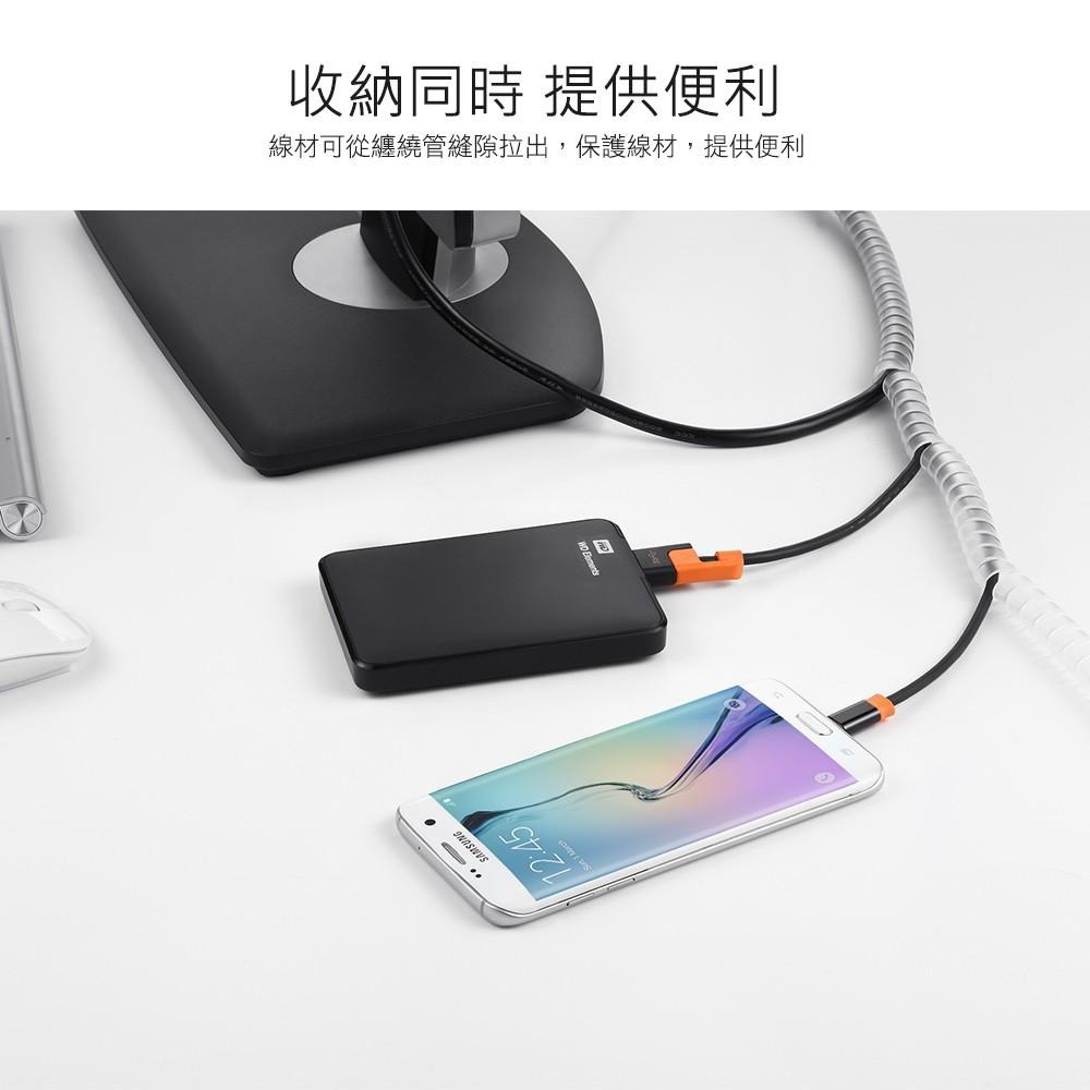 群加 Powersync 纏繞管保護套/透明/線徑8㎜~12㎜ (BRJ-T01)-細節圖7