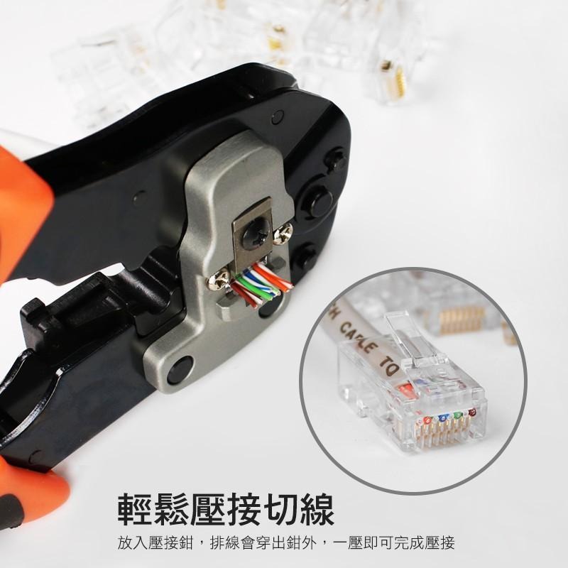 群加 PowerSync RJ45通孔水晶頭多功能網路壓接鉗(WDL-002)-細節圖7