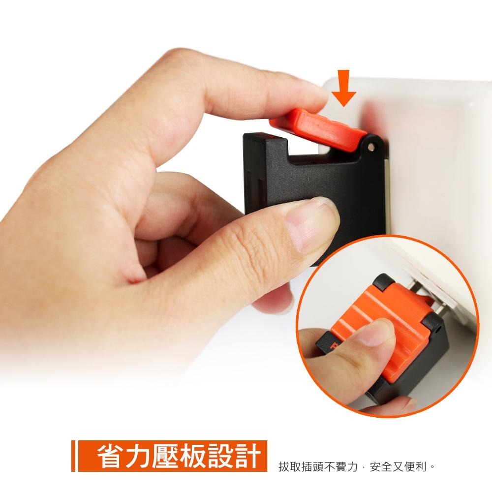 群加 PowerSync 3P轉2P省力型電源轉接頭/2色(TYAB9/TYAB0)-細節圖6