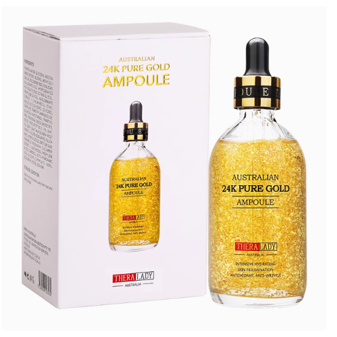 Thera Lady 24K奈米黃金精華液(大金瓶) 100ml-細節圖2
