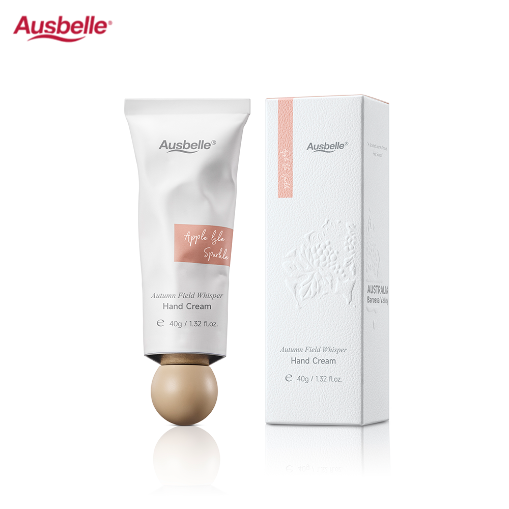 【限時購】澳洲Ausbelle 精油香氛護手霜40g 巴羅莎絲絨 /蘋果島之光/霞多麗之吻-規格圖6