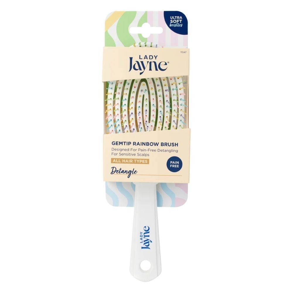 Lady Jayne GemTip Rainbow Brush (大) 彩虹梳 (12 * 7.5 cm)-細節圖3