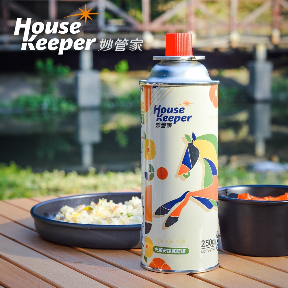 妙管家 火順安控通用瓦斯罐250g 28入組 好運奔馳版(大容量防爆CRV卡式罐 戶外露營野炊瓦斯瓶)-細節圖2