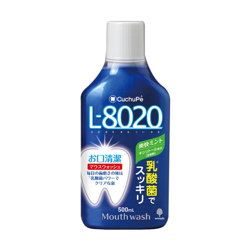 日本 L8020   乳酸菌漱口水 500ml（清新薄荷/溫和型）-規格圖5