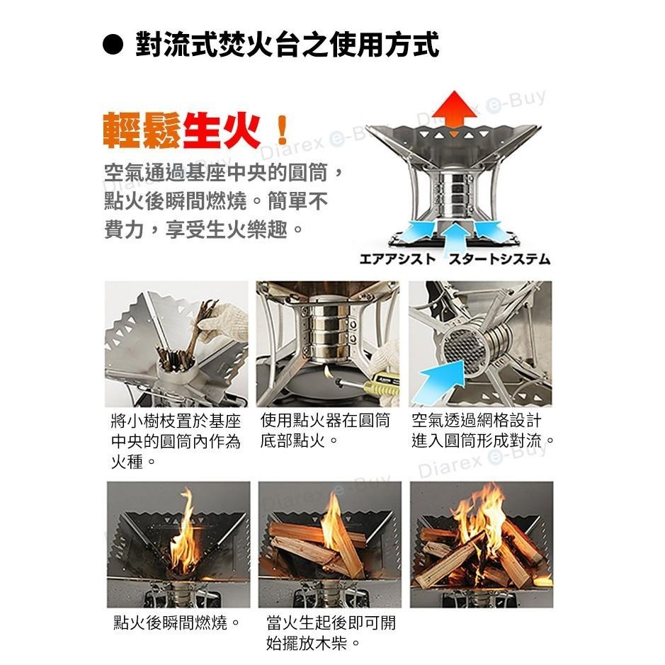 日本 SOTO   對流式焚火台 (大)  ST940、ST-940WL-細節圖6