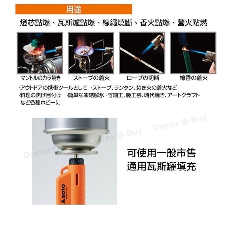 日本SOTO L型填充式掌中點火器(三色) ST-486-細節圖5