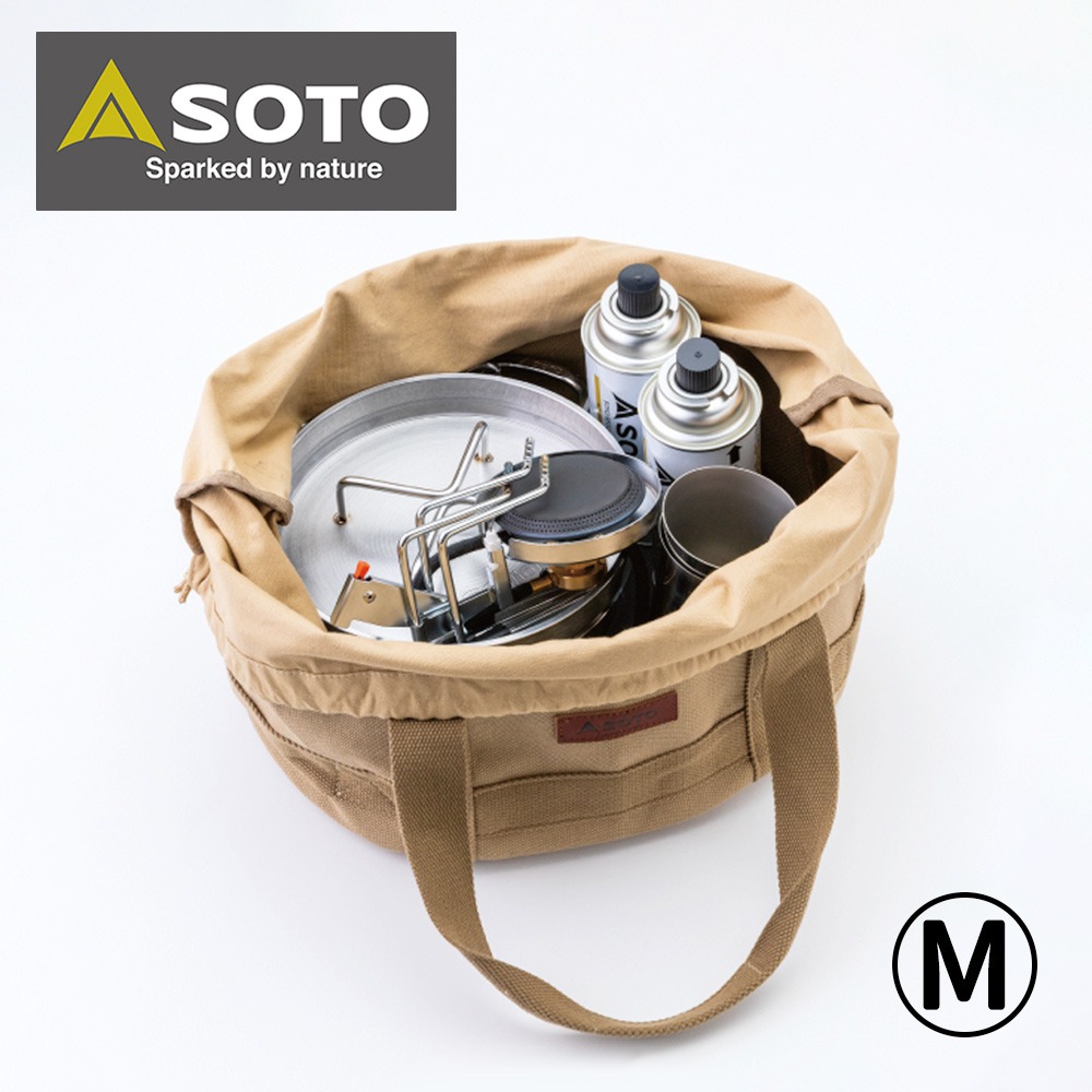 日本SOTO　帆布露營包ST-6401 (S/M/L)-規格圖7