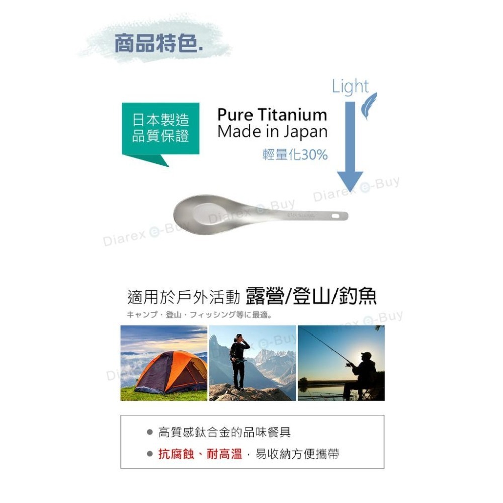 日本Belmont 鈦調羹BM-089-細節圖3