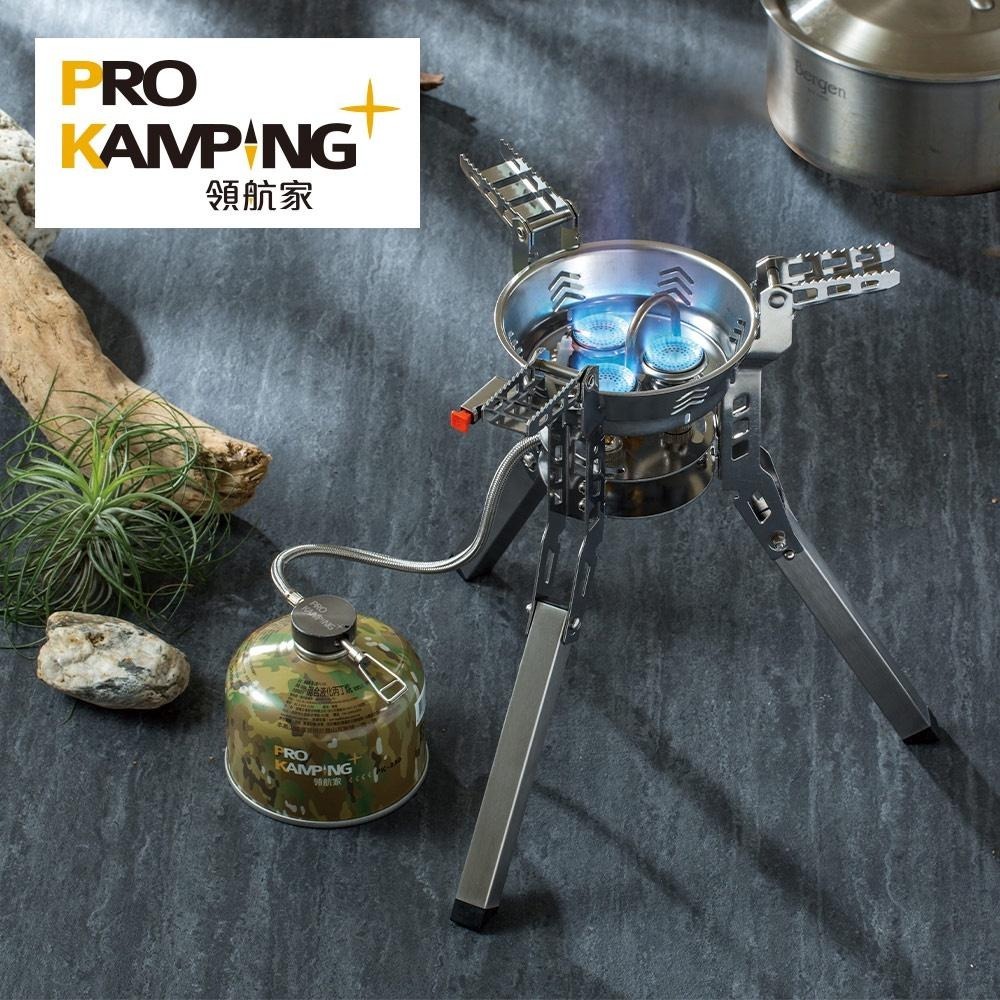 Pro Kamping 領航家 暴焱爐PK-34(可收折 大火力)高山爐 攻頂爐 蜘蛛爐 登山爐  露營爐-細節圖5