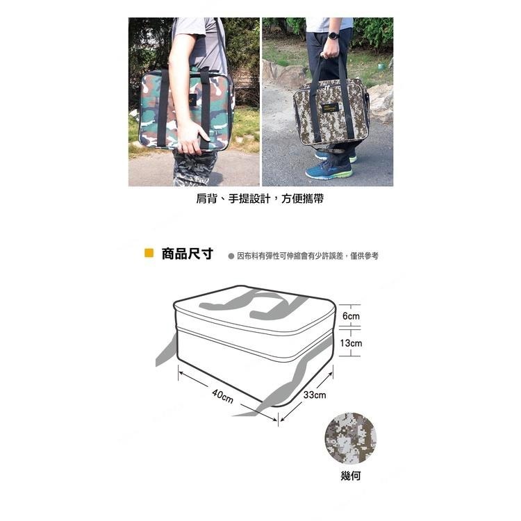Pro Kamping領航家多功能炊事收納袋  烤盤袋 卡式爐收納袋 餐具袋 露營收納 裝備袋 兩色可選-細節圖5