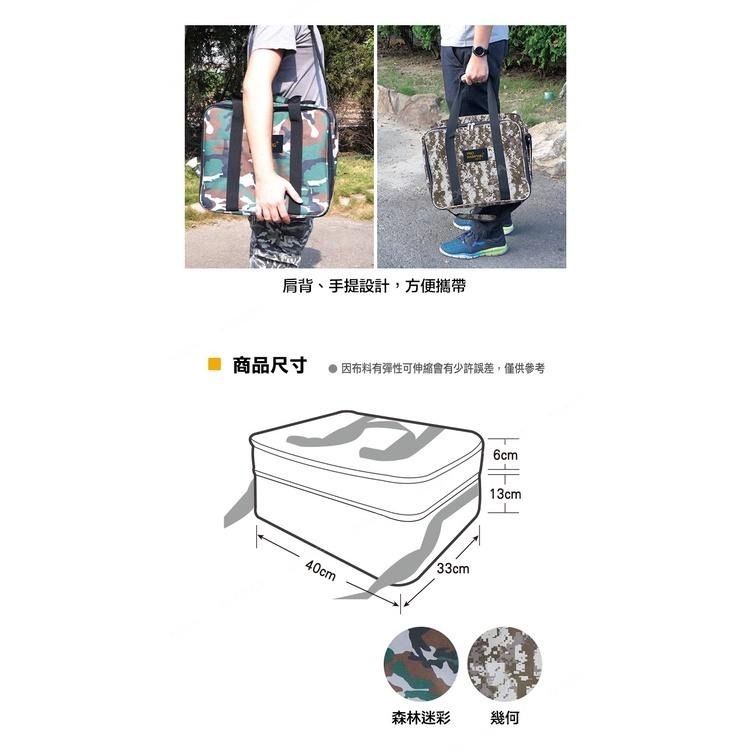 Pro Kamping領航家多功能炊事收納袋  烤盤袋 卡式爐收納袋 餐具袋 露營收納 裝備袋 兩色可選-細節圖6