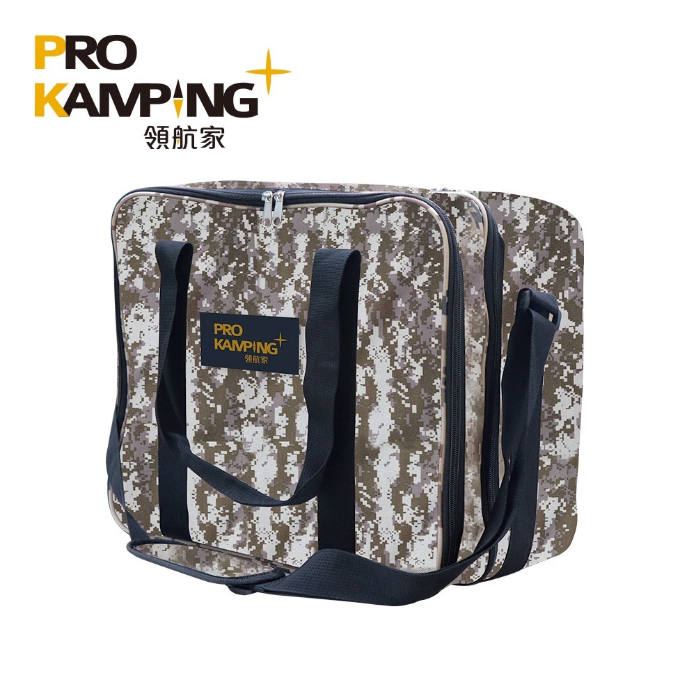 Pro Kamping領航家多功能炊事收納袋  烤盤袋 卡式爐收納袋 餐具袋 露營收納 裝備袋 兩色可選-規格圖7