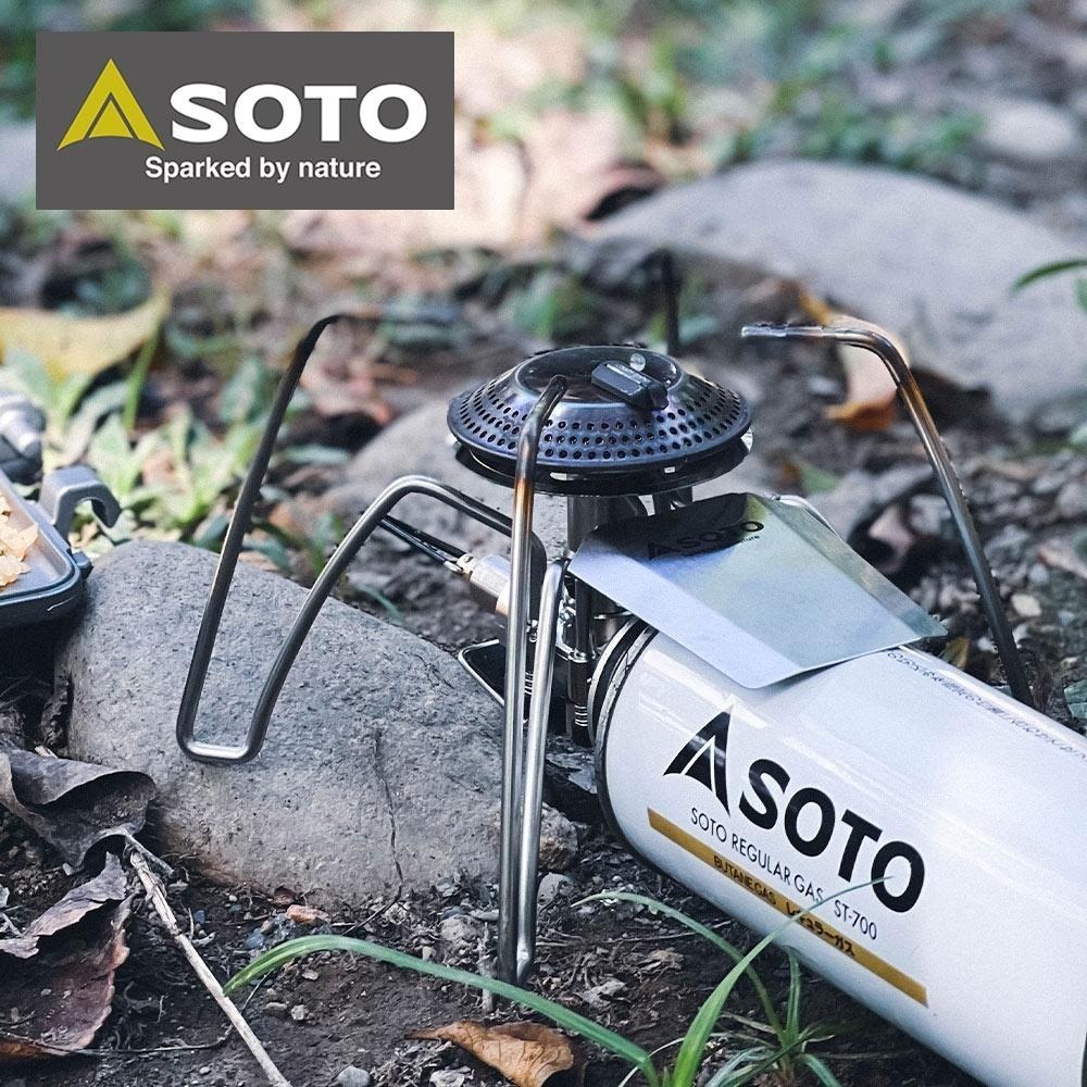 日本SOTO 穩壓輕便型蜘蛛爐 ST-340  大火口3.3kW 露營瓦斯爐 ST-310休閒爐進化版 卡式瓦斯迷你爐-細節圖3